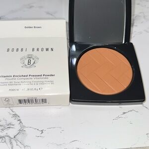 NWT Bobbi Brown vitamin enriched press powder: Golden Brown 
Never used